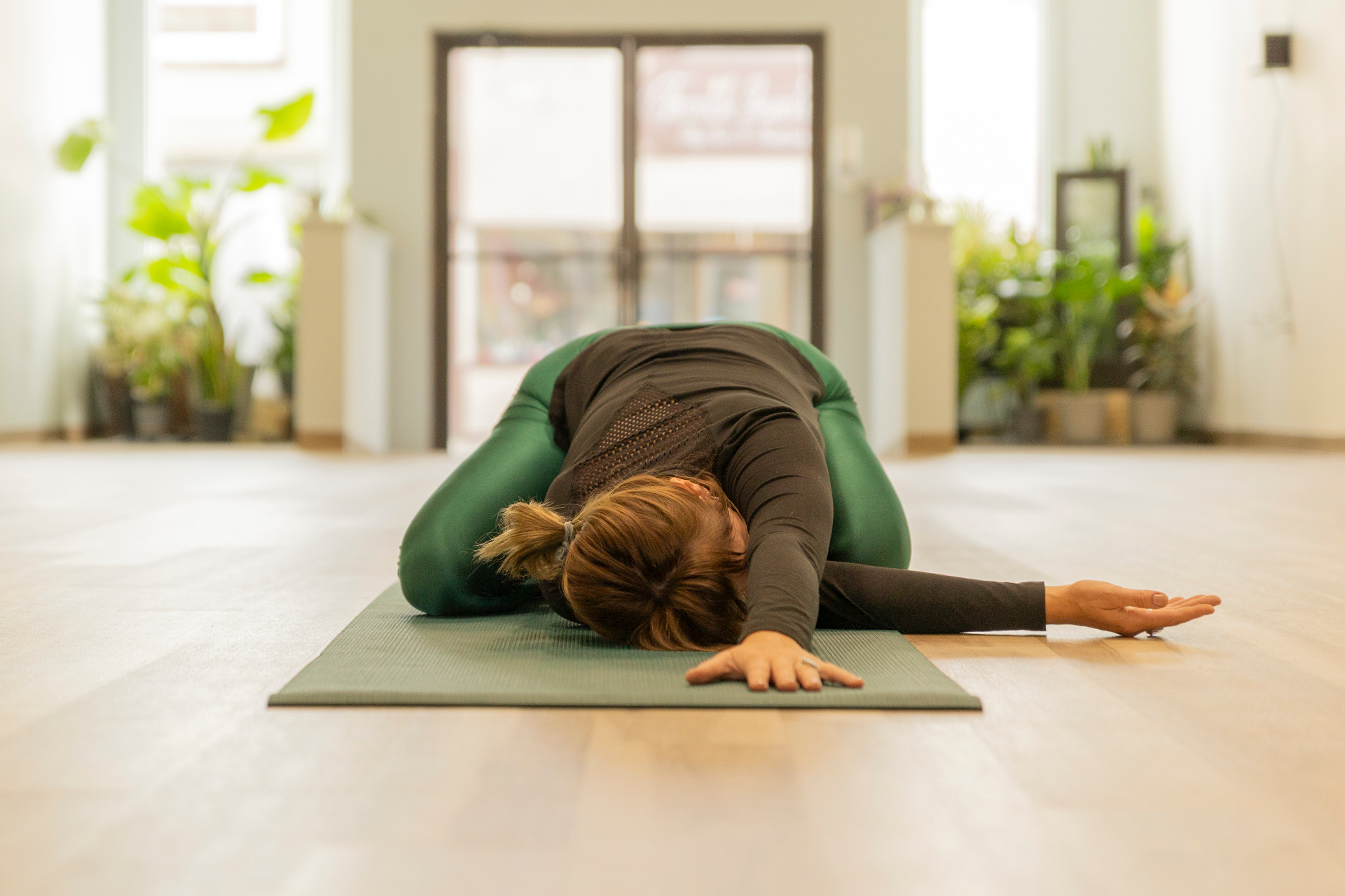 Restorative yoga at HSAlign